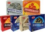 Hem Incense Cones Variety Pack #4 and Inscents-Cones Burner Holder with 6 Most P... - Image 4