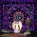 Professional Altars Cloth Tarot Table Cloth Witchcrafts Square Tarot Tablecloth ... - Image 5