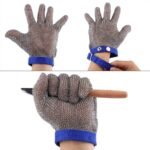 CUT Stainless Steel Glove Protection Easy Wear Butcher Proof Safety Tool - Image 5