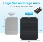 DeepKlean Large Silicone Heat Resistant Mat, Professional Hot Hair Tools Mat for... - Image 4
