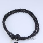 Black Wood Beads Japanese Soka Gakkai SGI Juzu Nichiren Buddhism Prayer Beads - Image 4