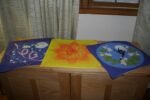 Altar Cloth or Tarot Mat - Beltane Moon - Pagan or Wiccan Altar Cloth - Image 5
