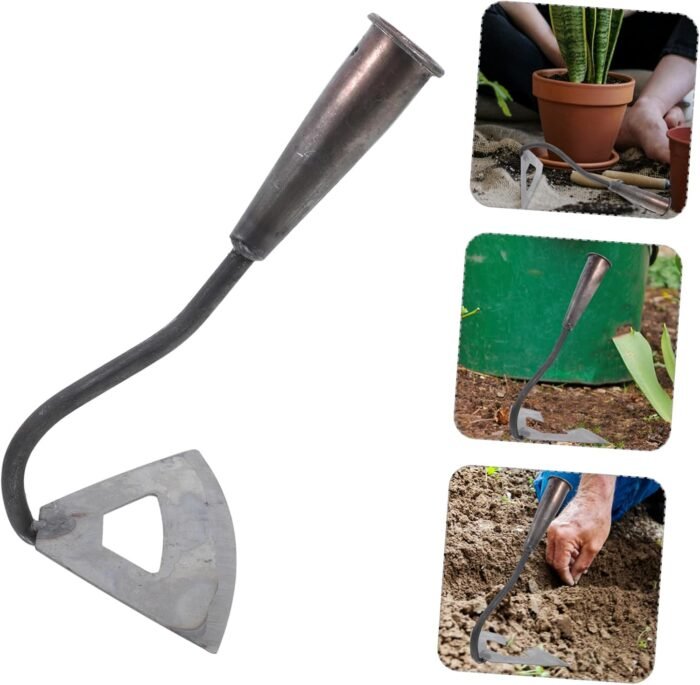Homoyoyo Manual Crevice Tool Garden Tools for Compact Hand Hoe for Small Garden ... - Image 5