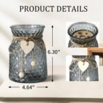 Leftover Fake Flowers in Vase,Faux Flowers in Vase,Table Centerpieces for Dining... - Image 4