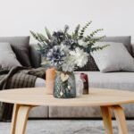 Leftover Fake Flowers in Vase,Faux Flowers in Vase,Table Centerpieces for Dining... - Image 6