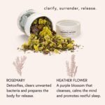Moon Bath Botanical Bath Tea | Waning Moon Herbal Ayurvedic Bath Tea Soak for De... - Image 4