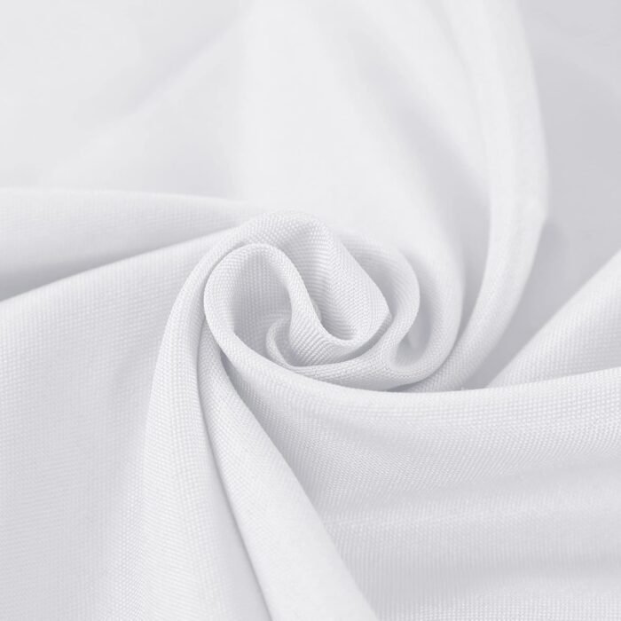 Fokitut 2 Pack Waterproof Rectangle Tablecloth, 60x102 Inch, Stain Resistant and... - Image 5
