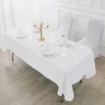 Fokitut 2 Pack Waterproof Rectangle Tablecloth, 60x102 Inch, Stain Resistant and... - Image 6