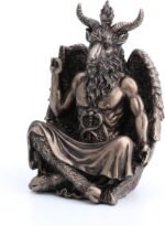Veronese Design 4 3/4" Statue of Baphomet Sitting Meditation Pose Resin Sculptur... - Image 4