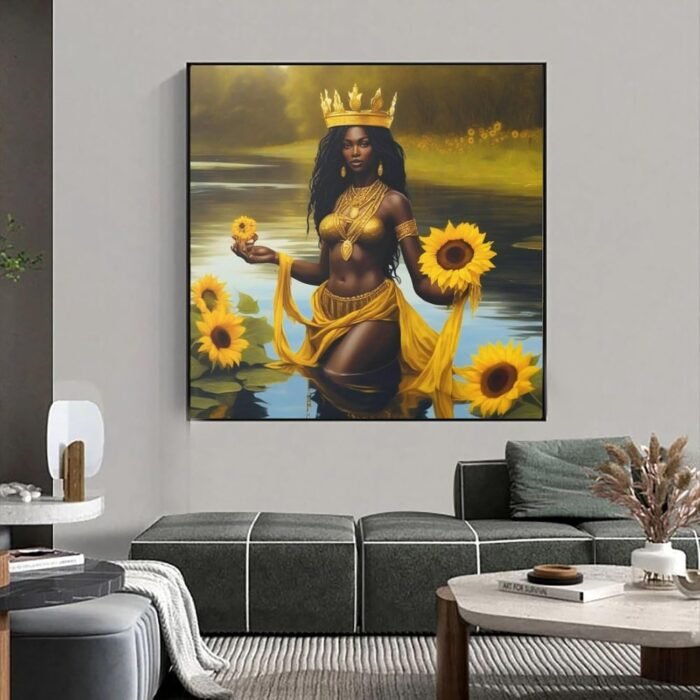 IFUGFUS Two Waters Poster Oshun And Yemaya Dos Aguas Oshun Y Yemaya Cuadro Afric... - Image 5