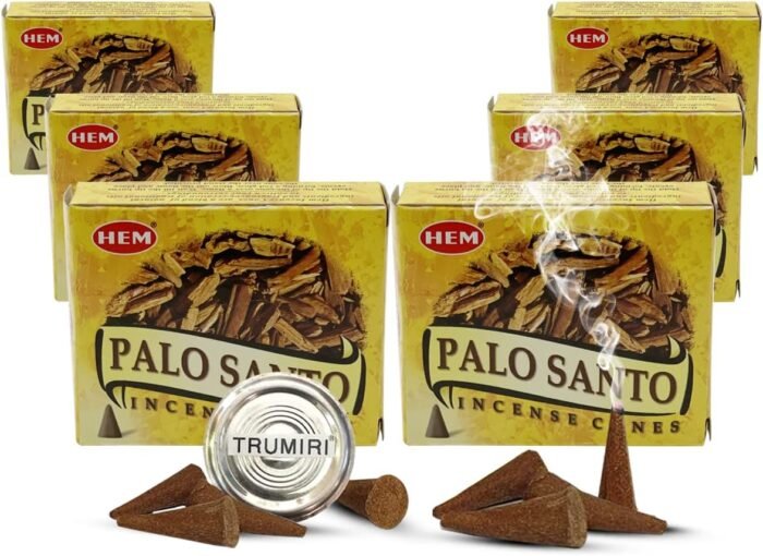 Palo Santo Incense Cones and Burner Holder Bundle from Hem Incense Trumiri for S... - Image 4