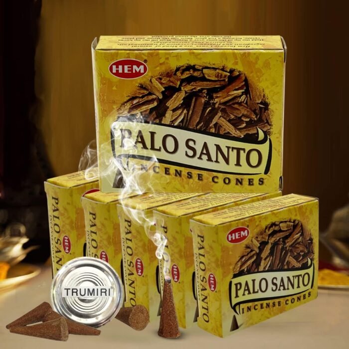 Palo Santo Incense Cones and Burner Holder Bundle from Hem Incense Trumiri for S... - Image 8