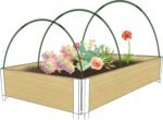 Gardzen Garden Hoops, DIY Greenhouse Hoops for Raised Beds, Row Cover, Garden Ne... - Image 5