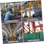 POPETPOP Gardening Protection Garden Glove Breathable 9 Pairs Medium Fit Coverin... - Image 3