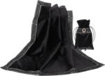 Tarot Cards Bag Divination Tablecloth Star River Lace Thickened Velvet Back Part... - Image 3