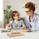 Newton's Cradle Balance Balls Fascinating Physics Gadget for Home and Office 7 B... - Image 3