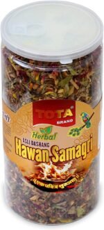 Tota Herbal Havan Samagri for Pooja - 400gm Jar 100% Natural and Pure Hawan Sama... - Image 3