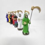 Statues Santa Muerte 4" Set of 7pc - Image 3