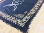 Indian Consigners Altar Cloth - Triple Moon Pentagram Triquetra Witchcraft Alter... - Image 5