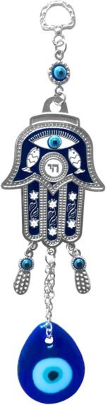 Blue Evil Eye Hanging Decoration Nazar Amulet Wall Hanging Home Protection and B... - Image 4