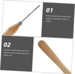 Homoyoyo Professional Bowl Gouge Set for Wood Lathe Detailing Tools for Woodturn... - Image 7