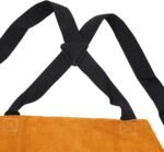 Adjustable Leather Welding Apron, Retardant Protection for Working, Cutting, Coo... - Image 6