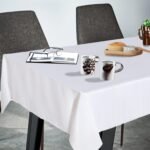 Fitable Rectangle 4 Feet Tablecloth 60x84 inch Tablecloth Stain and Wrinkle Resi... - Image 3
