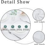 Fitable Rectangle 4 Feet Tablecloth 60x84 inch Tablecloth Stain and Wrinkle Resi... - Image 6