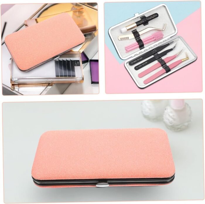 2pcs Eyelash Tweezer Holder Case Portable Storage Bag for Tweezers Tools Stylish... - Image 5