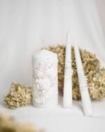 Unity Candle Set for Wedding - Wedding Unity Set for Reception and Ceremony - 6”... - Image 4