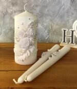 Unity Candle Set for Wedding - Wedding Unity Set for Reception and Ceremony - 6”... - Image 5