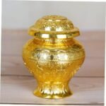 Alloy Small Offering Bottle Decorative Gemstone Storage Bottle for Supplies Uniq... - Image 5
