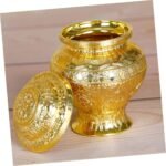 Alloy Small Offering Bottle Decorative Gemstone Storage Bottle for Supplies Uniq... - Image 7