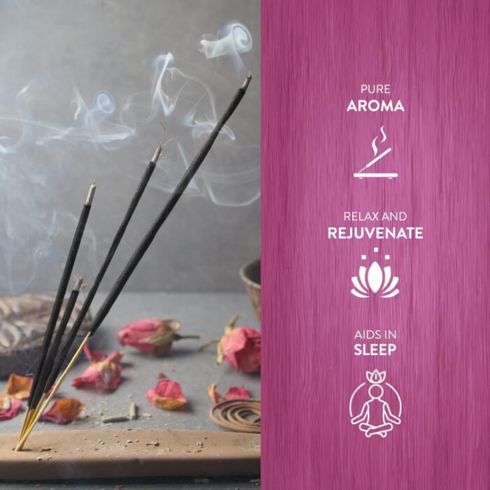 Hem Lotus Incense Sticks (120 Sticks, 6 Boxes Inside) - 9 Inches Long, 20g per B... - Image 4