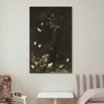 ZMLLCJF Otto Marseus Van Schrieck,Serpents And Insects Canvas Wall Art Print Pos... - Image 8
