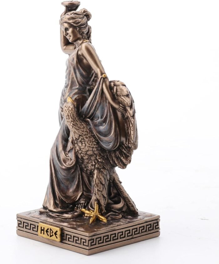Veronese Design 3 1/2 Inch Hebe Greek Goddess of Youth Resin Miniature Figurine ... - Image 3
