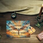 CREATCABIN Angel Fairy Pendulum Dowsing Divination Board Wooden Spirit Board Pen... - Image 7