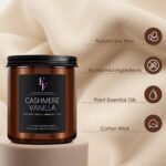 Salted Caramel Scented Candle for Home Soy Wax Candle, Aromatherapy Candle Gift ... - Image 5