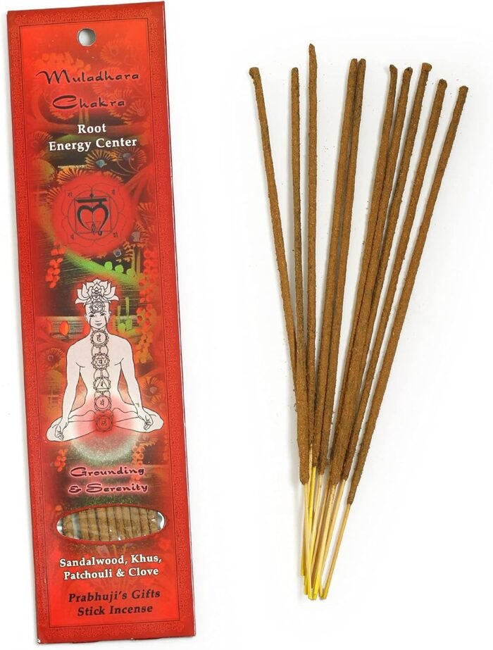 Prabhuji’s Gifts - Divine Chakra Incense Sticks - Muladhara Root Energy - Handma... - Image 3