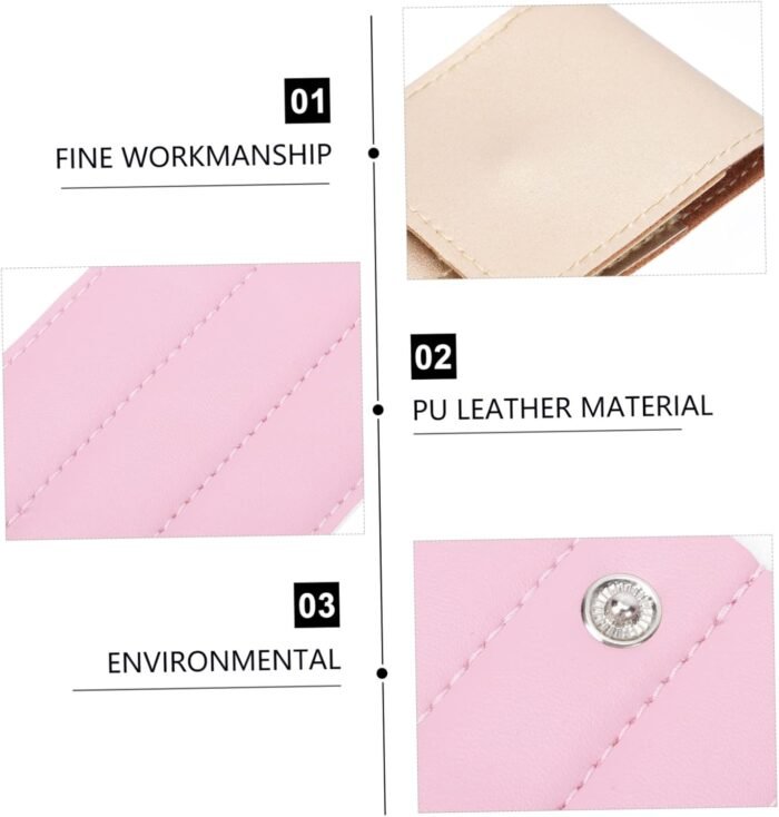 4Pcs Face Beauty Tool Storage Bags Durable Makeup Tweezers Covers Compact Access... - Image 3