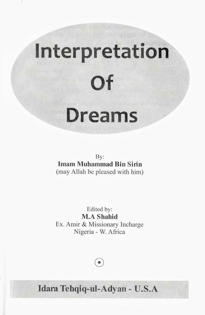 Interpretation of Dreams - Image 3