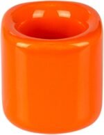 Mega Candles 5 pcs Orange 1/2 Inch Diameter Ceramic Chime Ritual Spell Candle Ho... - Image 4