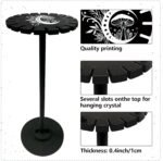 CRASPIRE Mushroom Moon Phase Crystal Pendulum Shelf Pendant Display Holder Stand... - Image 4