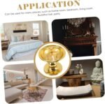 Happyyami Retro Buddha Offering Butter Lamp Temple Oil Lamp Pure for Decorative ... - Image 5