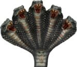 Ebros Gift Hindu Primordial Being Ferocious Multi Headed Shesha Snake Serpentine... - Image 5