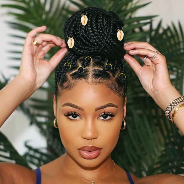 133 PCS Hair Jewelry for Braids Locs Dreadlock Accessories Hair Decoration Hair ... - Image 6