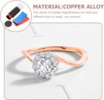 Homoyoyo Antique Magnifier for Jewelry Detection Lens for Imaging Durable Diamon... - Image 3
