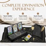 Wyspell Tarot Kit Includes Gold Tarot Cards with Guide Book, a Cloth, a Bag, a J... - Image 7