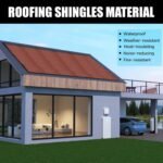 8PCS Asphalt Roof Shingles,Roof Asphalt Tile Tool Shed Roof,Storage Shed Roof,Ga... - Image 5