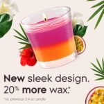 Glade 1-Wick Scented Candle Jar, 2in1 Hawaiian Breeze & Vanilla Passion Fruit, A... - Image 3